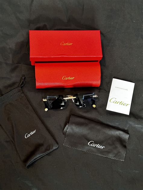 authentic cartier glasses for sale